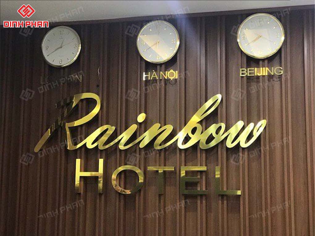 bảng hiệu khách sạn