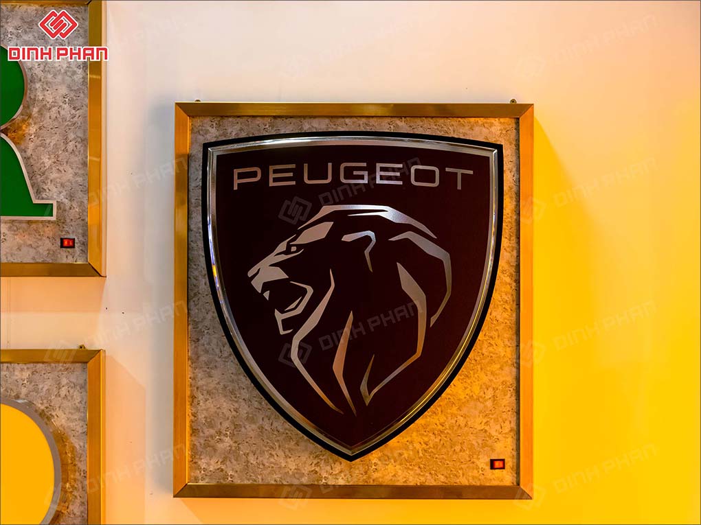 Hộp đèn Peugeot