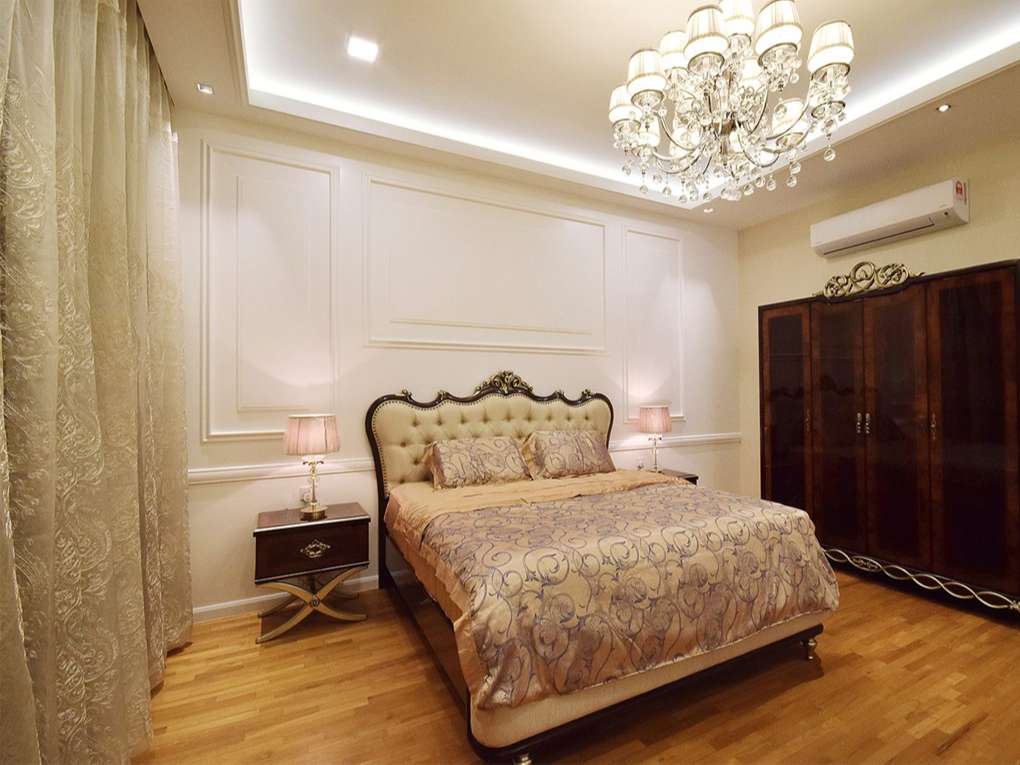 Phòng ngủ vợ chồng lấy cảm hứng từ thời Victoria