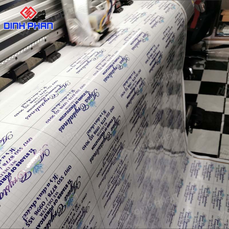 Tem decal giấy