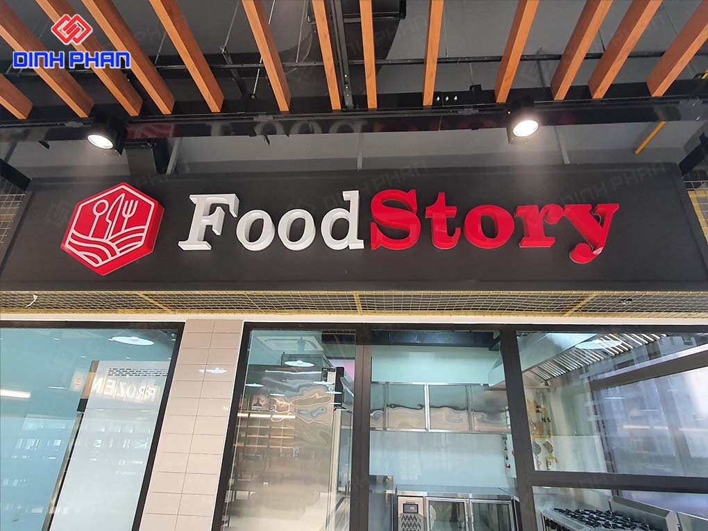 Bảng hiệu của Food Story