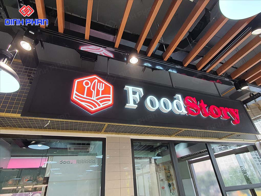 Bảng hiệu của Food Story