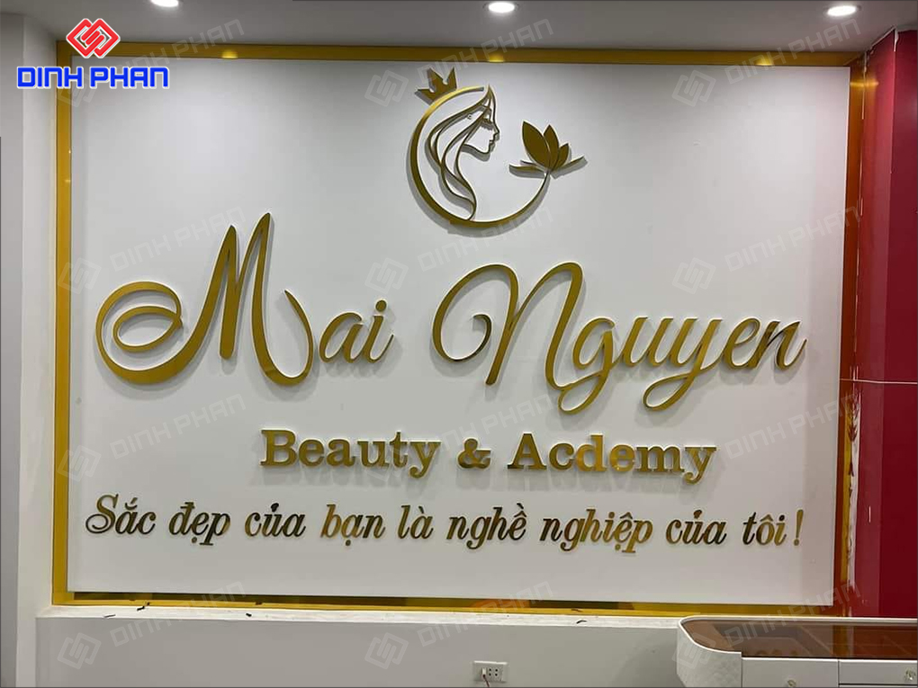 Bảng hiệu spa gia công chữ nổi tại Đắk Lắk