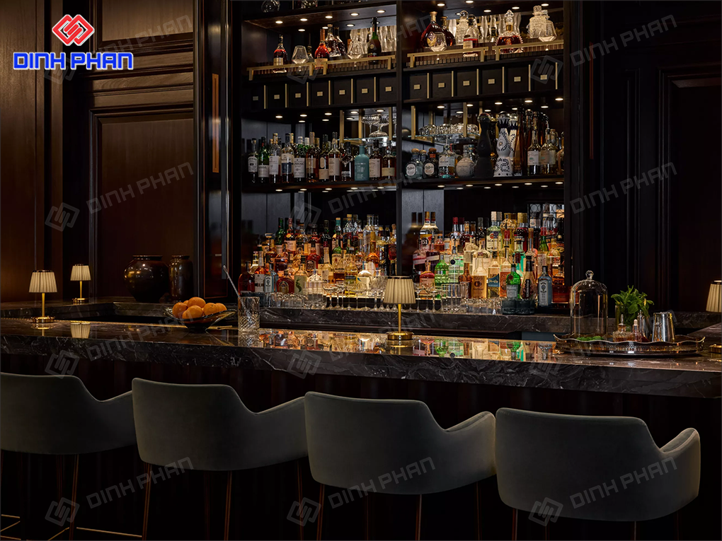 Quầy bar nhà hàng, khách sạn