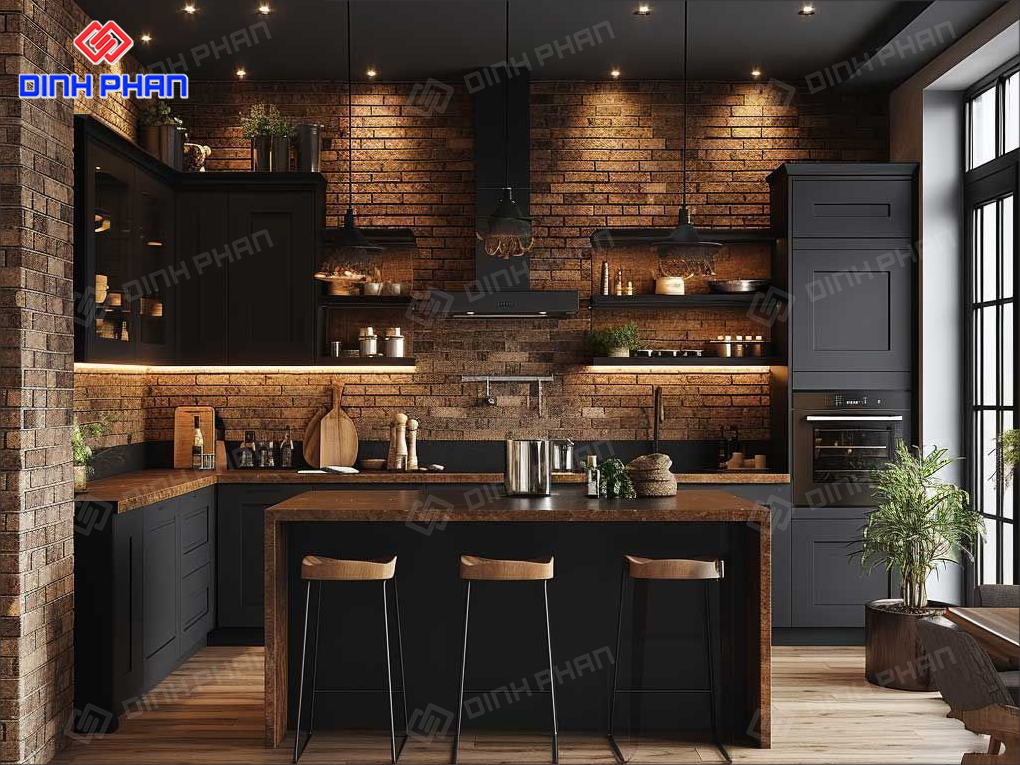 Làm quầy bar tại Buôn Ma Thuột trọn gói, hiện đại Quầy bar trong gia đình